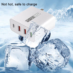 WLX-A6 4포트 고속 충전 USB 여행용 충전기 전원 어댑터, US 플러그