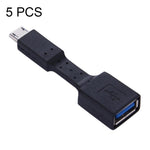 5개 세트 마이크로 USB 수형 to USB 3.0 암형 OTG 어댑터, 마이크로 USB to USB 3.0