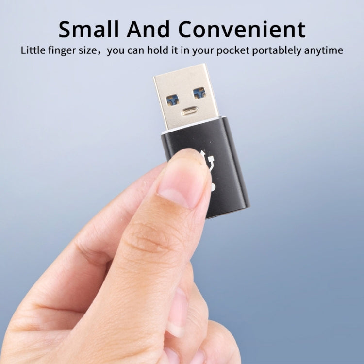 3개 세트 USB-C / Type-C 암-USB 3.0 수 알루미늄 합금 어댑터, 충전 및 데이터 전송 지원, USB 3.0