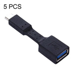 5개 세트 USB-C / 타입-C 수형 to USB 3.0 암형 OTG 어댑터, USB-C / 타입-C to USB 3.0