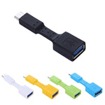 5개 세트 USB-C / 타입-C 수형 to USB 3.0 암형 OTG 어댑터, USB-C / 타입-C to USB 3.0