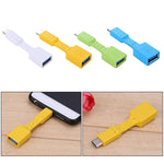 5개 세트 USB-C / 타입-C 수형 to USB 3.0 암형 OTG 어댑터, USB-C / 타입-C to USB 3.0