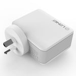LDNIO A4403 4.4A 4포트 USB 스마트 여행용 충전기, EU 플러그, SAS5293AU, SAS5293EU, SAS5293UK, SAS5293US