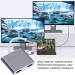 4K 울트라 HD 듀얼 HDMI 인터페이스 출력 to USB-C / Type-C 어댑터, 9175B