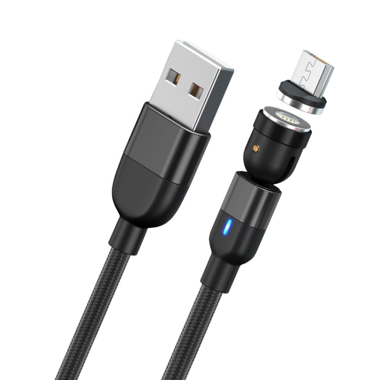 2m 3A Output USB to Micro USB 540 Degree Rotating Magnetic Data Sync Charging Cable, 2m Micro USB