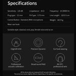 KZ ED12 3.5mm 잭 행잉 이어 스포츠 디자인 인이어 스타일 와이어 컨트롤 이어폰, 케이블 길이: 1.2m, ED12