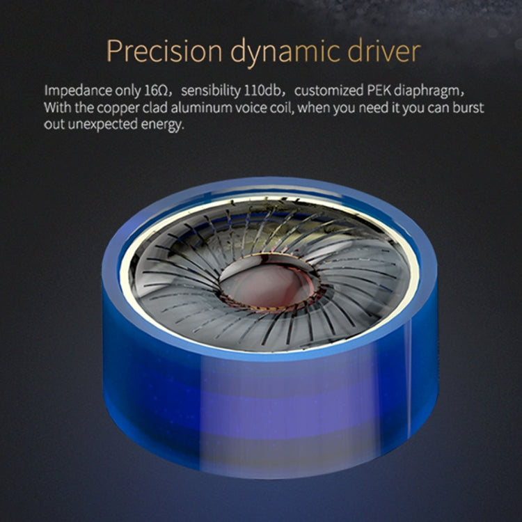 KZ ED12 3.5mm 잭 행잉 이어 스포츠 디자인 인이어 스타일 와이어 컨트롤 이어폰, 케이블 길이: 1.2m, ED12