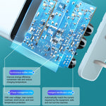 M117 2.4A 단일 USB 포트 플래시 충전기 여행용 충전기, EU 플러그, 단일 USB