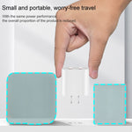 M117 2.4A Dual USB Port Flash Charger Travel Charger, EU Plug, Dual USB