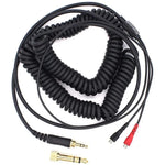 ZS0095 Sennheiser HD25 / HD560 / HD540 / HD430 / HD250용 이어폰 스프링 케이블, 케이블 길이: 1.5m-5m, ZS0095
