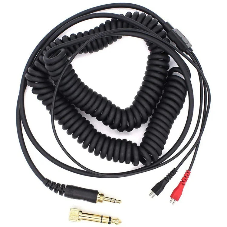 ZS0095 Sennheiser HD25 / HD560 / HD540 / HD430 / HD250용 이어폰 스프링 케이블, 케이블 길이: 1.5m-5m, ZS0095