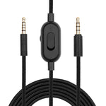 ZS0159 Logitech G433 / G233 / G Pro / G Pro X용 3.5mm 남성-남성 게이밍 헤드셋 오디오 케이블 유선 통화 지원, 케이블 길이: 2m
