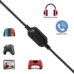 ZS0159 Logitech G433 / G233 / G Pro / G Pro X용 3.5mm 남성-남성 게이밍 헤드셋 오디오 케이블 유선 통화 지원, 케이블 길이: 2m