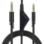 ZS0175 Logitech Astro A10 / A40 / A30용 3.5mm 남성-남성 볼륨 조절 이어폰 오디오 케이블, 케이블 길이: 2m, Logitech Astro A10용 2m
