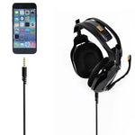 ZS0175 Logitech Astro A10 / A40 / A30용 3.5mm 남성-남성 볼륨 조절 이어폰 오디오 케이블, 케이블 길이: 2m, Logitech Astro A10용 2m