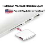 MacBook Air / Pro용 Micro SD / TF 카드 to SD 어댑터, 최대 512GB 지원, 512GB
