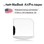 MacBook Air / Pro용 Micro SD / TF 카드 to SD 어댑터, 최대 512GB 지원, 512GB
