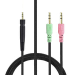 ZS0076 Sennheiser PC 373D GSP350 GSP500 GSP600 G4ME ONE GAME ZERO용 PC 버전 게이밍 헤드폰 케이블, PC 버전
