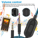 ZS0162 로지텍 Astro A10 A40 A30용 스트레이트 버전 게이밍 헤드셋 오디오 케이블, 스트레이트 버전