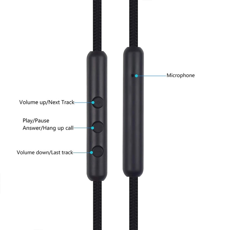 ZS0010 유선 컨트롤 버전 3.5mm to 2.5mm 헤드폰 케이블, 젠하이저 HD518 HD558 HD598 HD579 559용, 유선 컨트롤 버전