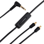 ZS0030 Audio-technica ATH-LS50/70/200/300/400/50 CKR90용 통화 버전 3.5mm to A2DC 헤드폰 오디오 케이블, 통화 버전