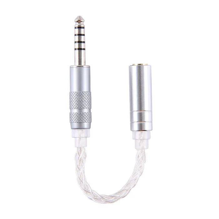 ZS0021 4.4mm 수컷 to 3.5mm 암컷 밸런스 어댑터 케이블, 4.4mm 수컷 to 3.5mm 암컷