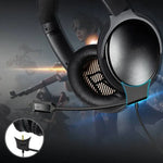 ZS0217 BOSE QC35I / QC35II용 게이밍 노이즈 캔슬링 헤드폰 케이블