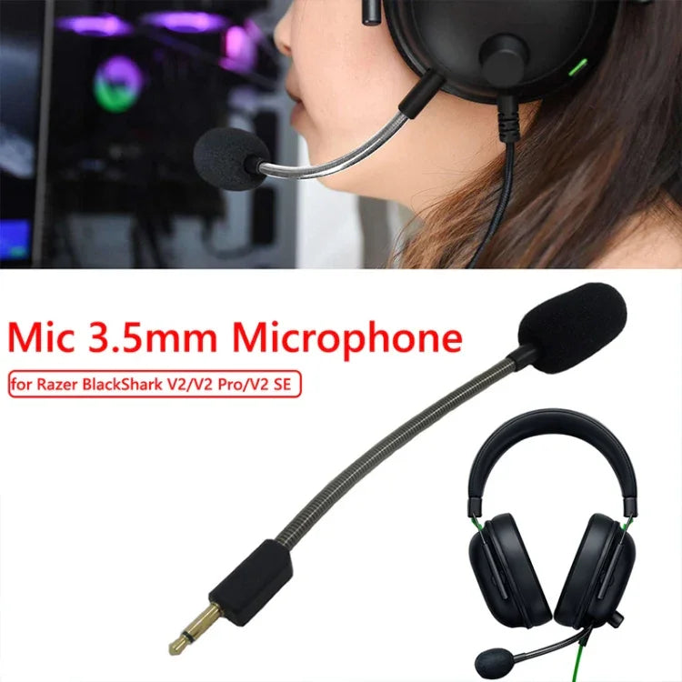 ZS0221 Razer BlackShark V2/V2SE/V2 PRO용 헤드폰 노이즈 캔슬링 마이크, ZS0221