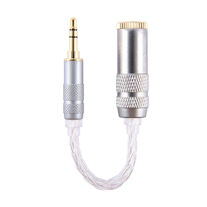 ZS0021 3.5mm 수컷 to 4.4mm 암컷 밸런스 어댑터 케이블, 3.5mm 수컷 to 4.4mm 암컷