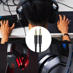 ZS0086 로지텍 Astro A10 A40 A30용 볼륨 컨트롤 버전 게이밍 헤드폰 오디오 케이블, 볼륨 컨트롤 버전