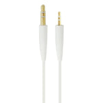 ZS0138 BOSE SoundTrue QC35 QC25 OE2용 3.5mm to 2.5mm 헤드폰 오디오 케이블, ZS0138 블랙, ZS0138 화이트