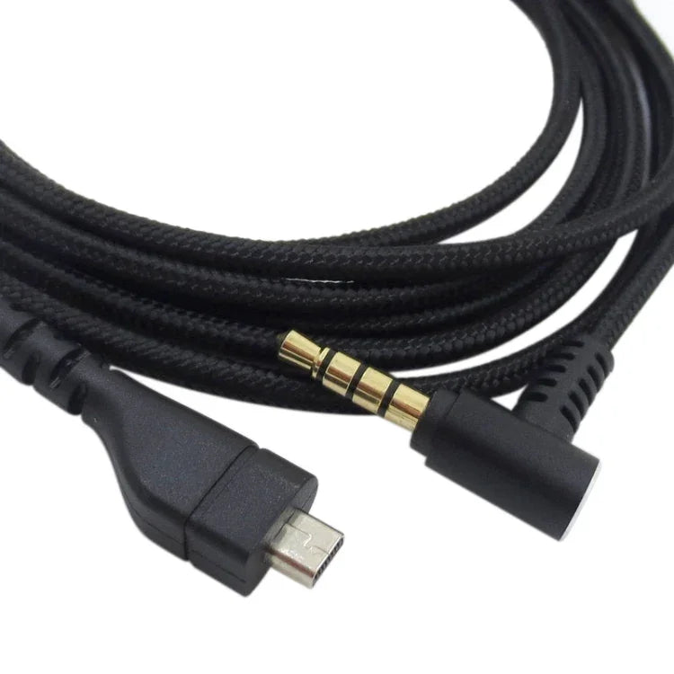 ZS0169 SteelSeries Arctis 3 / 5 / 7 / Pro용 USB 브레이디드 헤드폰 오디오 케이블, ZS0169