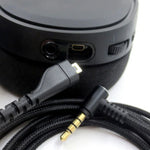 ZS0169 SteelSeries Arctis 3 / 5 / 7 / Pro용 USB 브레이디드 헤드폰 오디오 케이블, ZS0169