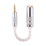 ZS0021 2.5mm 수컷 to 4.4mm 암컷 밸런스 어댑터 케이블, 2.5mm 수컷 to 4.4mm 암컷