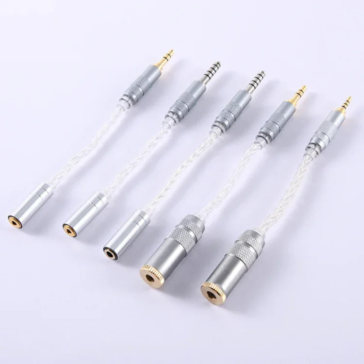 ZS0021 2.5mm 수컷 to 4.4mm 암컷 밸런스 어댑터 케이블, 2.5mm 수컷 to 4.4mm 암컷