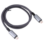 10Gbps 8K USB-C/Type-C에서 USB-C/Type-C 비디오 케이블, USB 3.2 호환, 길이: 1m, 10Gbps Type-C에서 Type-C