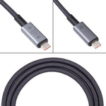10Gbps 8K USB-C/Type-C에서 USB-C/Type-C 비디오 케이블, USB 3.2 호환, 길이: 1m, 10Gbps Type-C에서 Type-C