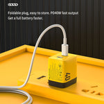 WK WP-U128 40W 듀얼 USB-C/타입-C 인터페이스 갈륨 나이트라이드 충전기, 사양: US 플러그