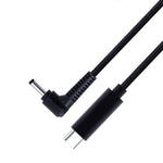 USB-C / Type-C to 4.0 x 1.7mm 노트북 전원 충전 케이블, 케이블 길이: 약 1.5m, Type-C to 4.0 x 1.7mm 총알형 헤드