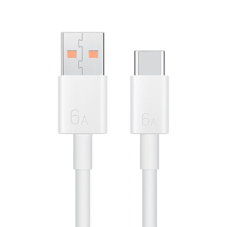 오리지널 화웨이 CC790 USB 타입-A to USB-C / 타입-C 인터페이스 6A 데이터 케이블, 케이블 길이: 1m