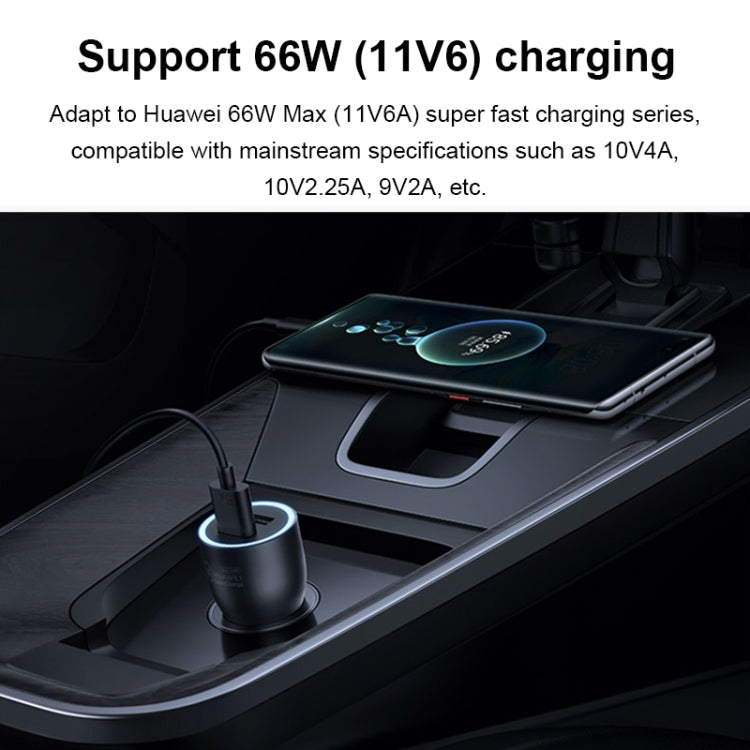 오리지널 화웨이 CC790 USB 타입-A to USB-C / 타입-C 인터페이스 6A 데이터 케이블, 케이블 길이: 1m