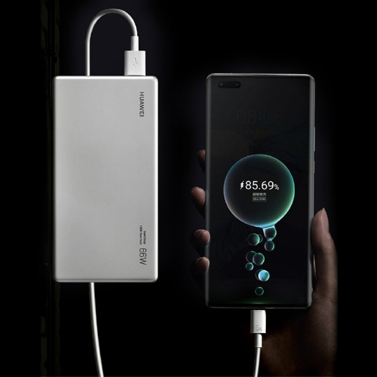 오리지널 화웨이 CC790 USB 타입-A to USB-C / 타입-C 인터페이스 6A 데이터 케이블, 케이블 길이: 1m