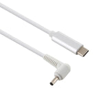 USB-C / Type-C에서 4.0 x 1.35mm 노트북 전원 충전 케이블, 케이블 길이: 약 1.5m, Type-C에서 4.0 x 1.35mm