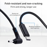 USB-C / Type-C에서 4.0 x 1.35mm 노트북 전원 충전 케이블, 케이블 길이: 약 1.5m, Type-C에서 4.0 x 1.35mm
