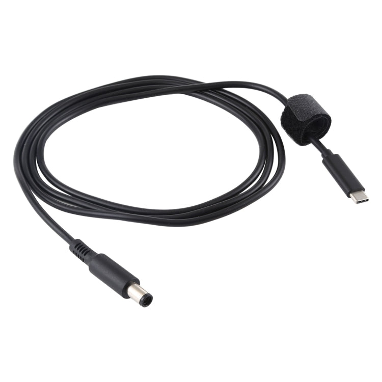 델 노트북용 USB-C / Type-C에서 7.4 x 5.0mm 전원 충전 케이블, 케이블 길이: 약 1.5m, Type-C에서 7.4 x 5.0mm 델 노트북용