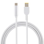 USB-C / Type-C에서 레노버용 대형 사각형 수컷 노트북 전원 충전 케이블, 케이블 길이: 약 1.5m, Type-C에서 대형 사각형