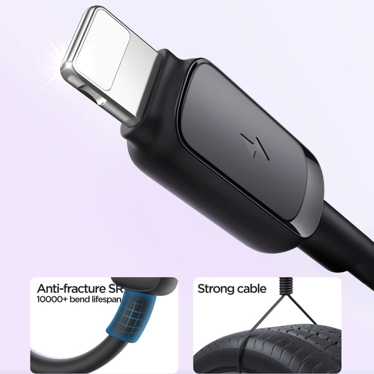 JOYROOM S-AL012A14 멀티컬러 시리즈 2.4A USB to 8핀 고속 충전 데이터 케이블, 길이:1.2m, USB to 8핀