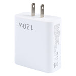 120W 듀얼 PD 타입-C + 3포트 USB 멀티 포트 충전기, US 플러그, US 플러그