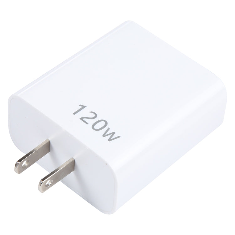 120W 듀얼 PD 타입-C + 3포트 USB 멀티 포트 충전기, US 플러그, US 플러그