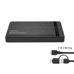 Onten UHD1 12.5인치 외장 하드 드라이브 케이스 2-in-1 케이블 포함